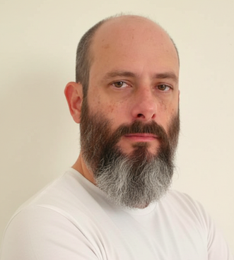 Retrato em preto e branco de Daniel Cohen